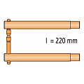 Bras PX2 pour poste PORTASPOT 230