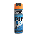 AEROSOL 650ML TRACEUR CHANTIER PERMANENT TOP H² O BASE AQUEUSE ORANGE 801824 FLUO