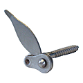 ARRET DE VOLET VIS A BOIS INOX Ø 10 LONG 110 MM