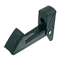 ARRET VOLET AUTOMATIQUE ALU NOIR REGLABLE DE 5 A 50 MM