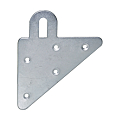 Plaque de fixation triangle