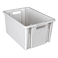 BAC 6 LITRES GRIS GERBABLE EMBOITABLE  ET EMPILABLE