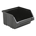 BAC A BEC ECO CONCEPT 0,3 L NOIR 90 X 100 X 050 MM  100% MATIERE RECYCLEE
