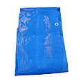 BACHE EN PLASTIQUE RENFORCEE 120 G/M² AVEC OEILLETS METAL - 4 X 5 M