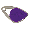BADGE DE PROXIMITE ELECTRONIQUE VIOLET VIGIK TECHNOLOGIE MIFARE INTRATONE