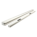 BANDEAU VENTOUSE 12/24/48VCC AUTOMATIQUE 2X300 KG  NOIR 9005  2500MM CONFORME
