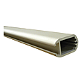 Barre de penderie 20 x 35 mm alu satiné en 3 m
