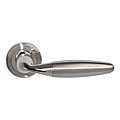 BEQUILLE DBLE S/ROS IENA NICKEL MAT BRILLANT PR  PORTE  38-42 MM