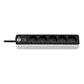 Bloc 5 prises h05vv-f3g1 avec interrupteur lumineux