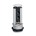 Bloc prise cylindrique rétractable 15931