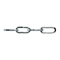 BOBINE CHAINE DROITE MAILLE LONGUE ACIER ZINGUE Ø 6 MM EN 25 M  225 KG