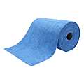 Rouleau de lavettes microfibres bleues