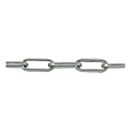 BOBINE DE CHAINE DROITE MAILLE LONGUE ACIER ZINGUE Ø 8 MM EN 12 METRES