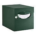 Boîte aux lettres Iguane, double face garantie 15 ans , vert Ral 6005 satiné