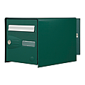Boîte aux lettres Master box double face verte Ral 6005 garantie 8 ans