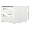 Boîte aux lettres Master box double face blanche Ral 9016 garantie 8 ans