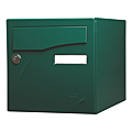 BOITE AUX LETTRES PREFACE SIMPLE FACE GARANTIE 15 ANS VERT BRILLANT RAL 6005