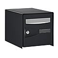 Boîte aux lettres Probox simple face noire ral 9005 garantie 6 ans