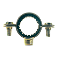 BOITE DE 100 COLLIERS SIMPLES ISOLES POUR TUBE DE 22 MM