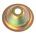 BOITE DE 100 ROSACES CONIQUES BICHROMA TEES HAUTEUR 14 MM TYPE RC14