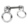 Boucle double pour porte N-142