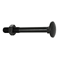 Boulon Japy ou TRCC acier zingué noir 4.8