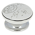 Bouton de meuble motif timbre photo du produit