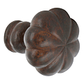 Bouton de meuble mandarine