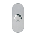 Bouton poussoir inox avec plaque 37 x 87 x 40 mm à encastrer contact NO