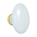 Bouton simple porcelaine photo du produit