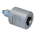 BOUTON TOURNANT POUR SERRURE A CYLINDRE Z23. GAUCHE NICKELE MAT