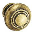 BOUTON ZAMACK Ø 30MM N°301 VIEUX BRONZE