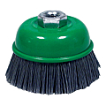 Brosse abrasif à coupelle pour meuleuse BZC