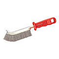 BROSSE CONVEXE INOX 255 MM X 123 MM X 35 MM