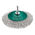 Brosse inox conique pour perceuse