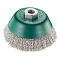 BROSSE INOX FIL ONDULE DIA 100 F/M14 P/MEULEUSE FIL 0.35 MM
