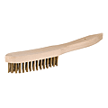 Brosse métallique 4 rangs photo du produit