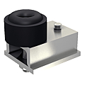 BUTEE CAOUTCHOUC POUR RAIL 62/55 