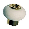 BUTOIR DE SOL STANDARD ZAMAK LAITON Ø 30 MM HAUT 30 MM  SANS VIS