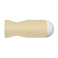 BUTOIR MURAL PLASTIQUE CIVILON Ø 27 MM LONG 70 MM  BEIGE