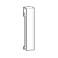 CACHE DOUILLE CONTRE-COUDEE GAUCHE NOIR UNI JET D / M6