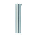 CACHE MODERNE MALE POUR FICHE URSUS Ø 18 MM ALU ARGENT SATINE