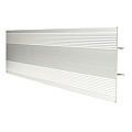 CACHE RAIL ALU HAUT 80MM EN 2 M POUR EXPERT 40 OU 80
