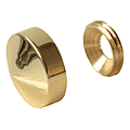 CACHE VIS 22 MM  LAITON POLI DORE 
