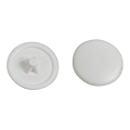 CACHE VIS POZIDRIV BLANC POUR VIS A BOIS Ø 3,5 - 4 - 4,5 MM PAR CENT