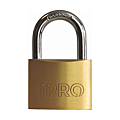 CADENAS INTERIEUR LAITON 48,5X37,5MM ANSE ACIER NICKELE 8MM DOUBLE ANCRAGE