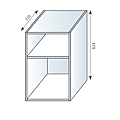 Caisson haut micro-onde
