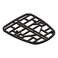 CALE DE REHAUSSE NOIR 9005 EP 5 MM POUR SABOT DE PORTAIL