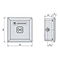 Capot avant signal RFID Captura pour porte métallique photo du produit