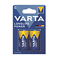 Carte 2 piles rondes C (LR14) 1,5 V